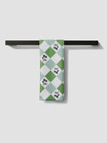 Geometry Diamond Shamrock Bow Tea Towel