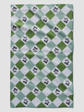 Geometry Diamond Shamrock Bow Tea Towel