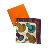*Hermes Silk Carre 70 Epaulettes de Gala Square Scarf w/Box