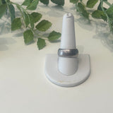 *Tiffany & Co Sterling Silver Band Ring, Size 9.5