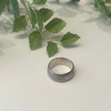 *Tiffany & Co Sterling Silver Band Ring, Size 9.5