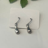 *Tiffany & Co x Elsa Peretti Sterling Silver Teardrop Drop Earrings