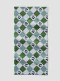 Geometry Diamond Shamrock Bow Bar Towel