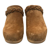 *Loeffler Randall Hampden Merrill Suede Braided Mule Clogs w/Box, Size 10.5 B