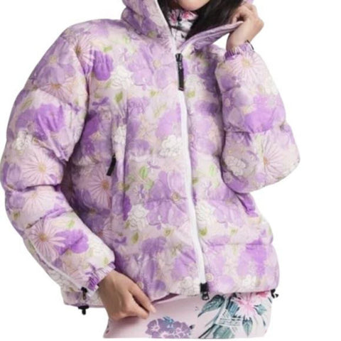 *Bogner Fire And Ice x Loveshackfancy Raissa Floral Thermore Puffer Ski Jacket, Size 4