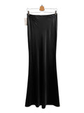 *Veronica Beard Medina Stretch Silk Bias Cut Elastic Waist Tulip Maxi Slip Skirt, Size 8