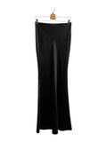 *Veronica Beard Medina Stretch Silk Bias Cut Elastic Waist Tulip Maxi Slip Skirt, Size 8