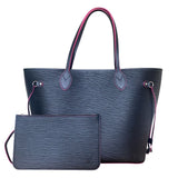 *Louis Vuitton Neverfull MM Epi Leather Dual Handle Hook Top Closure Tote w/Pochette