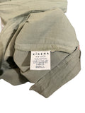 *XiRENA Agnes Cotton Voile Short Sleeve Band Collar Button Up Wrap Overlay Mini Dress, Size S