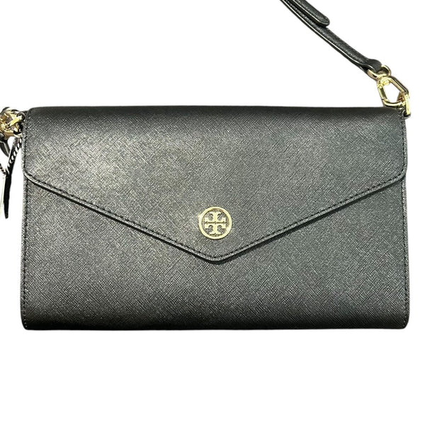 *Tory Burch Robinson Expandable Concierge Wallet Saffiano Leather Crossbody