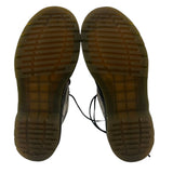 *Dr. Martens 1460 The Original Smooth Leather Contrast Stitching Lace-Up AirWare Combat Boots, Size 7