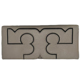 *Tory Burch Miller Serif Logo Pebbled Leather Flap Front Logo Clutch