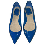 *Christian Dior Patent Leather Pointed Toe Ballet Flats, Size 37