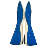 *Christian Dior Patent Leather Pointed Toe Ballet Flats, Size 37