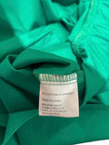 *Cynthia Rowley Kasbah Cotton Poplin Balloon Sleeve Tie Neck Tiered Mini Tent Dress, Size XS