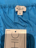 *Rails Miriam Pacific Cotton Poplin Keyhole Tie Cami Smocked Waist Mini Dress, Size S