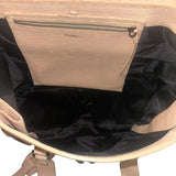 *3.1 Phillip Lim Pashli Large Pebbled Leather Front Gussets Satchel Handbag
