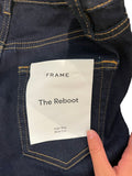 *NWT FRAME Le Reboot High-Rise Straight-Leg Bootcut Flare Jeans, Size 25(0)