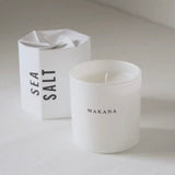 Makana Sea Salt Modern Candle, 6.5 oz