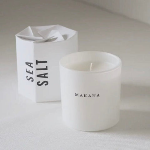 Makana Sea Salt Modern Candle, 6.5 oz