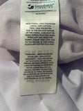 *Self-Portrait Scallop Detail Poplin Ladder Trim Sleeveless Round Neck Pleated Midi Dress, Size 6