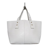 *FRAME Les Second Medium Leather Dual Handle Tote Bag