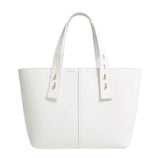 *FRAME Les Second Medium Leather Dual Handle Tote Bag