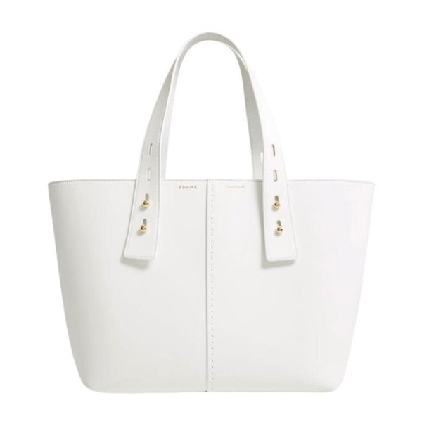 *FRAME Les Second Medium Leather Dual Handle Tote Bag