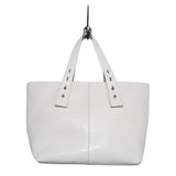 *FRAME Les Second Medium Leather Dual Handle Tote Bag