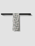 Geometry Painted Spring Flowers Bar Towel