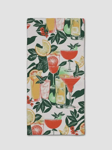 Geometry Summer Refreshments Bar Towel