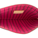 *Louis Vuitton Monogram Neverfull Pochette Canvas & Leather Pouch Wristlet Clutch