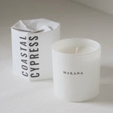 Makana Coastal Cypress Modern Candle, 6.5 oz