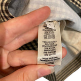 *Rebecca Taylor Linen Blend Check Plaid Cami Pleated Wide Leg Zip Back Romper, Size 4