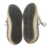 *Golden Goose Superstar Glitter Leather Star & Toe Hidden Lift Platform Sneakers, Size 37