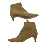 *Isabel Marant Durst Suede Pointed Toe Side Zip Kitten Heel Ankle Boots, Size 39