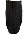 *Frank & Eileen Donegal Unforgetable Cotton Triple Fleece Pull-On Curved Hem Midi Skirt, Size M