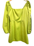 *Ted Baker Disina Watermark Balloon Sleeve Square Neck Mini Dress, Size TB2=US 6