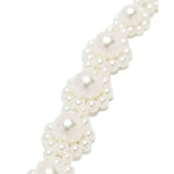 *NWT Simone Rocha Daisy Chain Faux Pearl 17" Necklace w/Box