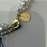 *NWT Simone Rocha Daisy Chain Faux Pearl 17" Necklace w/Box