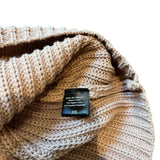 *Jenni Kayne Cotton Shaker Knit Chunky V-Neck Pullover Sweater, Size XS