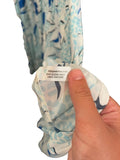 *Taj Rowan Floral Flutter Sleeee Deep Lace-Up V-neck Tie-Back Maxi Dress, Size S