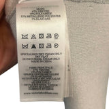 *Victoria Beckham VB Body Metallic Knit One-Shoulder Long Sleeve Body Con Midi Dress, Size 6