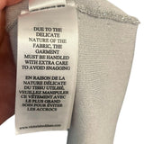 *Victoria Beckham VB Body Metallic Knit One-Shoulder Long Sleeve Body Con Midi Dress, Size 6