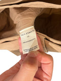 *Ulla Johnson Nico Cotton Canvas High-Rise Pleated Wide Leg Trousers Pants, Size 10