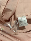 *NWT XiRENA Aurie Cotton Poplin Short Puff Sleeve Button--Up Round Neck Mini Dress, Size S
