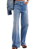 *Mother The Dodger Flood High-Rise Loose Wide Leg Jeans, Size 26(2)