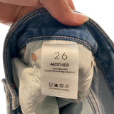 *Mother The Dodger Flood High-Rise Loose Wide Leg Jeans, Size 26(2)