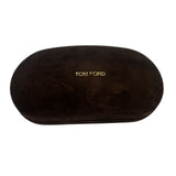 *Tom Ford Nicolai-2 TF624 01C Acetate Frame Smoke Mirrored Lens Pilot Aviator Sunglasses w/Case