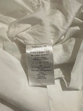 *Veronica Beard Saude Cotton Poplin Long Roll Sleeve Gold Button Popover Mini Shirt Dress, Size 0
